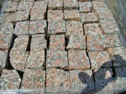 Брусчатка 100x100 из Западно-Султаевского гранита , фото Купить Брусчатка 100x100 из Западно-Султаевского гранита в Выборге